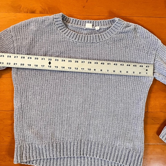 Lavender Chenille Sweater - Picture 2 of 7